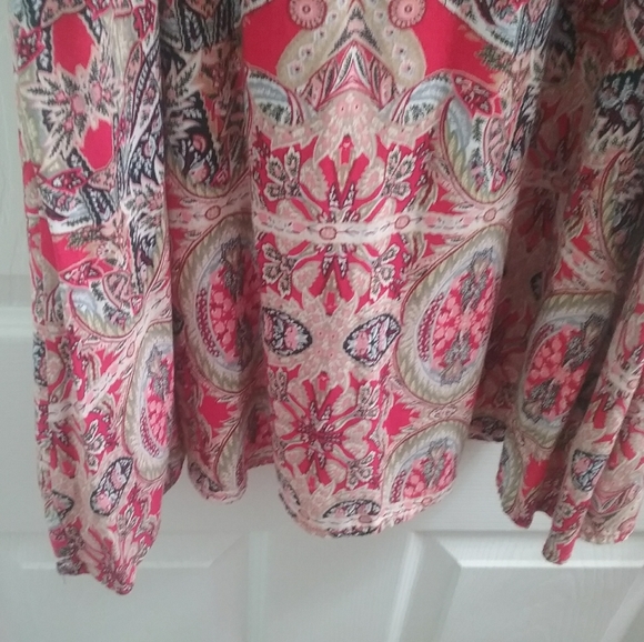 Lulu's Boho Mini Trapeze Swing Dress - Picture 4 of 8